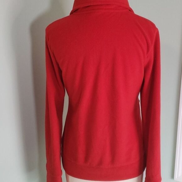 Danskin red fleece jacket size S - Picture 6 of 16